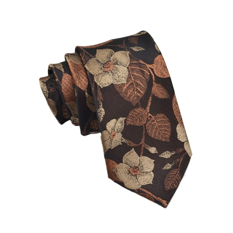 35 Styles Men's Silk Ties Jacquard Dot Floral 8cm Necktie Accessories Daily Wear Shirt Suit Cravat Wedding Party Gifts Neck Tie