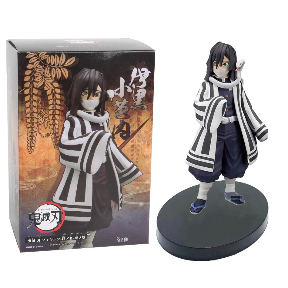 Anime Demon Slayer Kimetsu no Yaiba figure Kamado Tanjirou Action Figure Agatsuma Zenitsu Nezuko Warrior PVC Model Toys