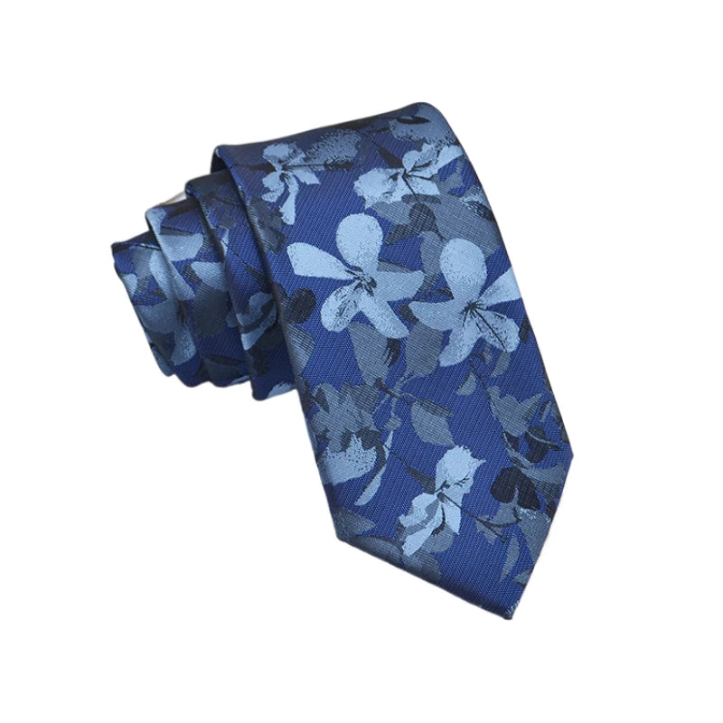 35 Styles Men's Silk Ties Jacquard Dot Floral 8cm Necktie Accessories Daily Wear Shirt Suit Cravat Wedding Party Gifts Neck Tie