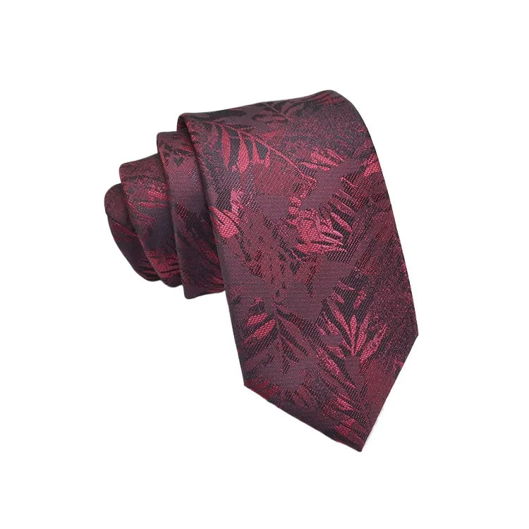 35 Styles Men's Silk Ties Jacquard Dot Floral 8cm Necktie Accessories Daily Wear Shirt Suit Cravat Wedding Party Gifts Neck Tie