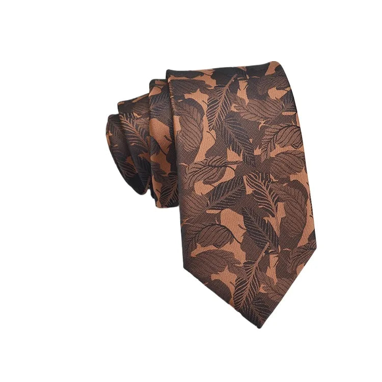 35 Styles Men's Silk Ties Jacquard Dot Floral 8cm Necktie Accessories Daily Wear Shirt Suit Cravat Wedding Party Gifts Neck Tie