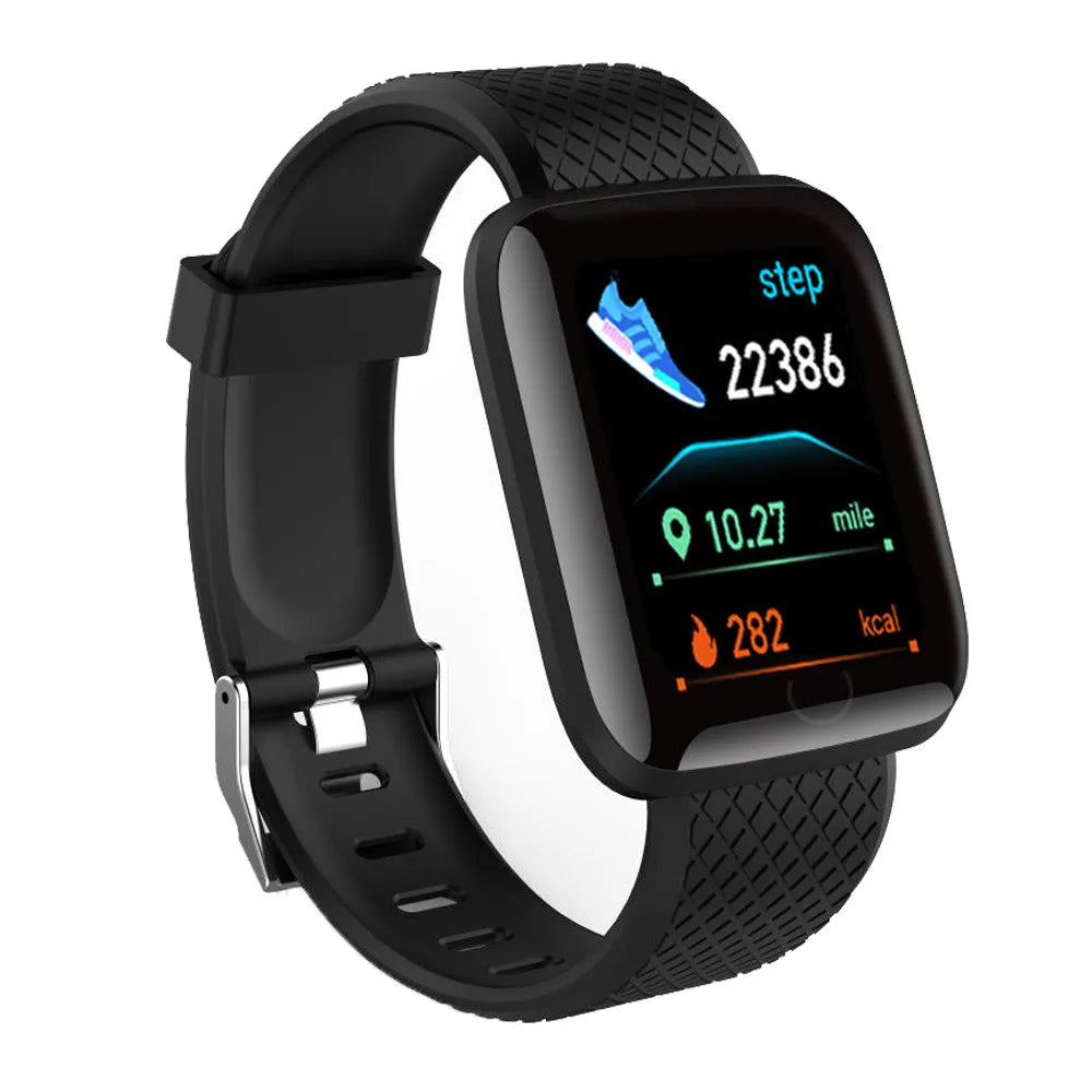 Smart Watch For Men Women Sport Mode Music Control Calorie Distance Fitness Smart Band Message Remind Smart Bracelet Android IOS