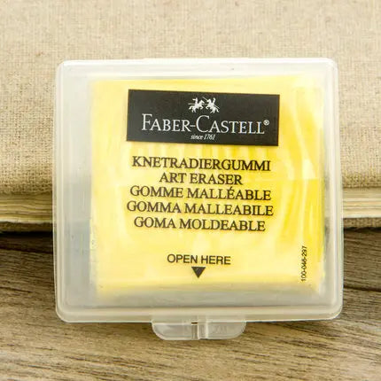 Faber-Castell Plasticity Rubber Soft Art Eraser Wipe highlight Kneaded Rubber For Art Pianting Design Sketch Eraser Stationery