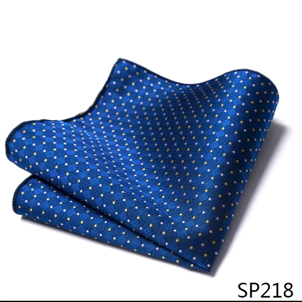 1pcs High Grade  New Style Hot sale Handkerchief Black Suit Accessories Solid Men Abraham