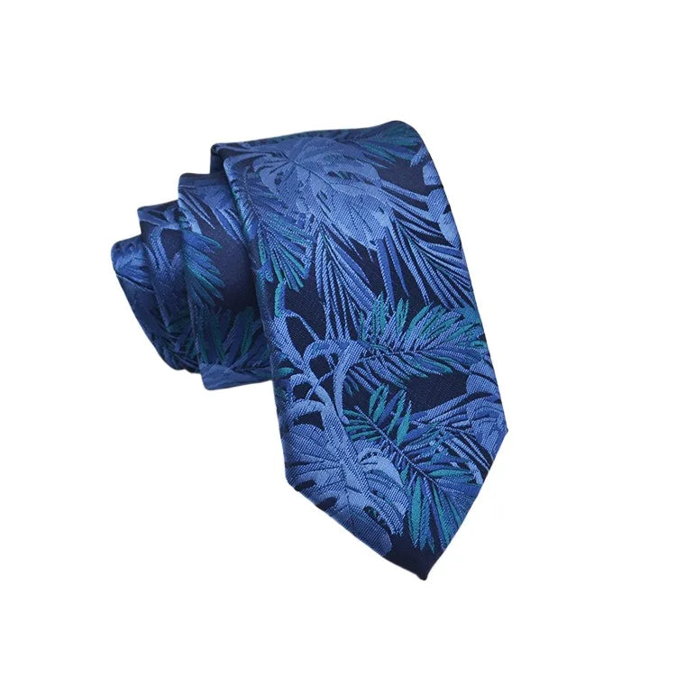 35 Styles Men's Silk Ties Jacquard Dot Floral 8cm Necktie Accessories Daily Wear Shirt Suit Cravat Wedding Party Gifts Neck Tie