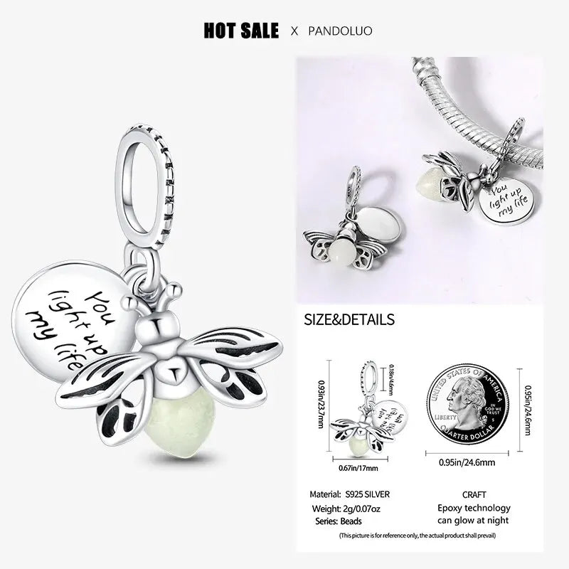 2024 Original New in Romantic Retro Classic Series Lotus Charm Beads Fits Pandach Bracelet Women 925 Silver Pendant Bead Jewelry