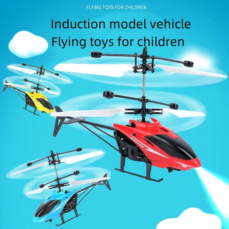 Rechargeable Mini RC Drone Remote Safe Fall-resistant RC Helicopters Drone Children Toys