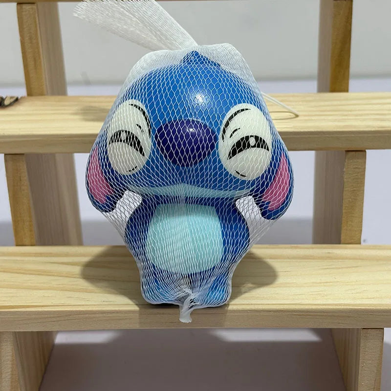 Popular Stress Relieving Toy Music Doll Venting Toy Pu Slow Rebound Stress Relieving Artifact Figurine Stitch Doll Anime Figures